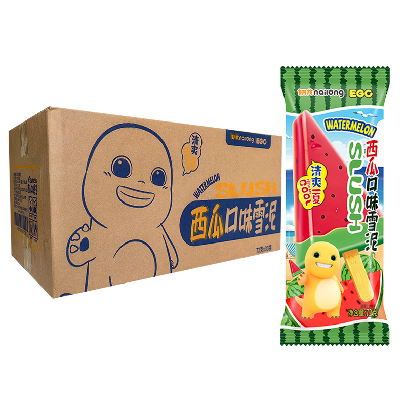 【4元】奶龙 西瓜口味雪泥72克*30支