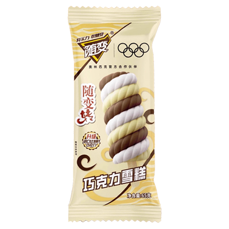 蒙牛随变 随变转巧克力雪糕65克