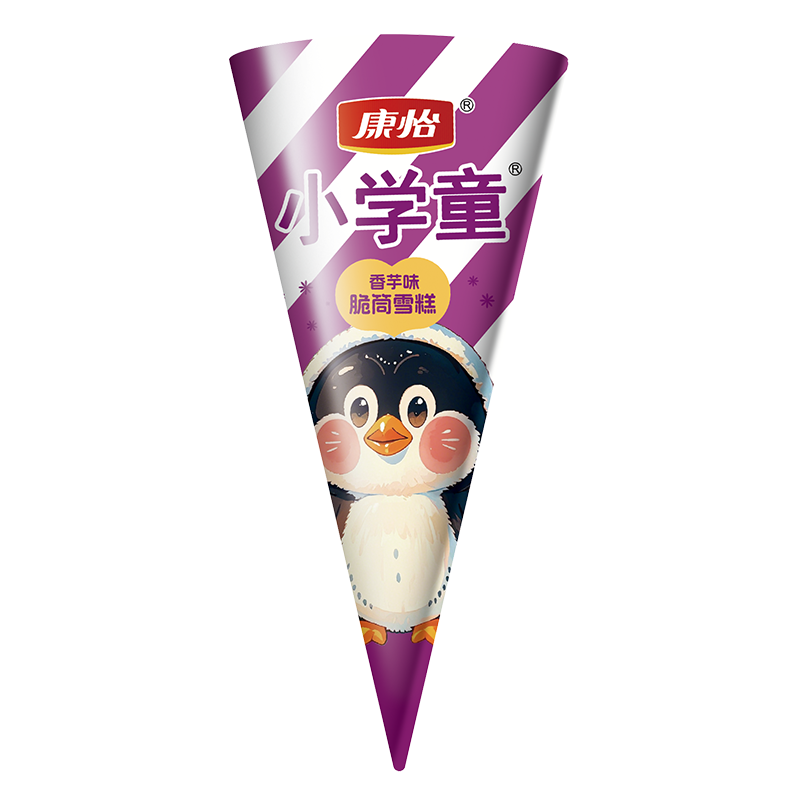 康怡 小学童脆筒(香芋味)雪糕50克
