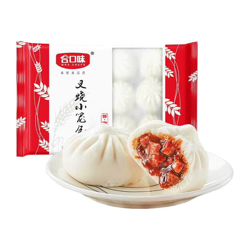 合口味 叉烧小笼包12个装300克