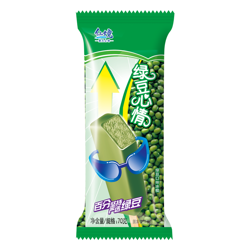仙境 绿豆心情雪糕70克