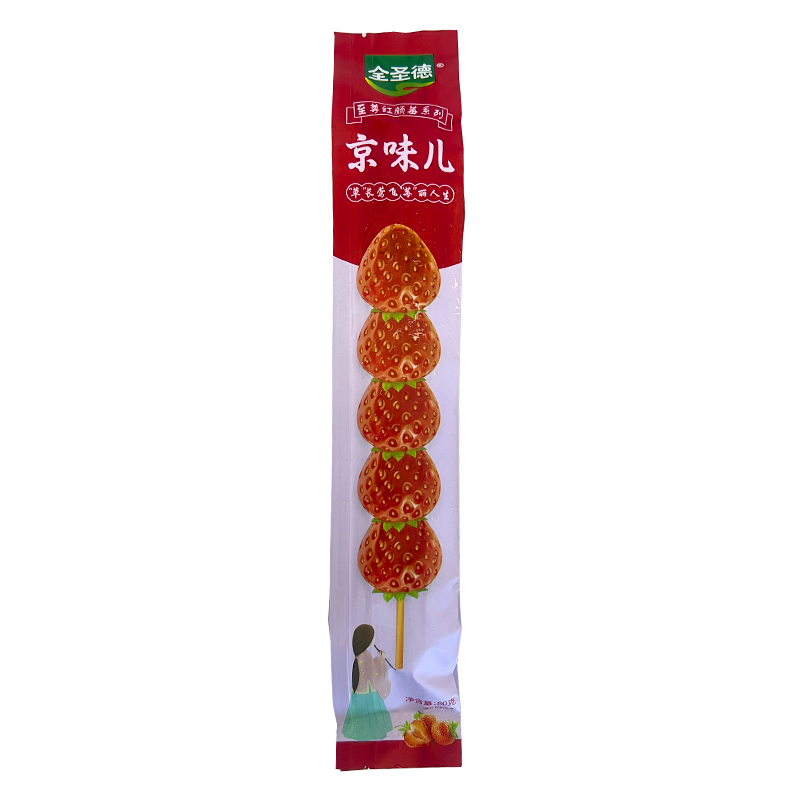 全圣德 京味儿草莓冰糖葫芦80克