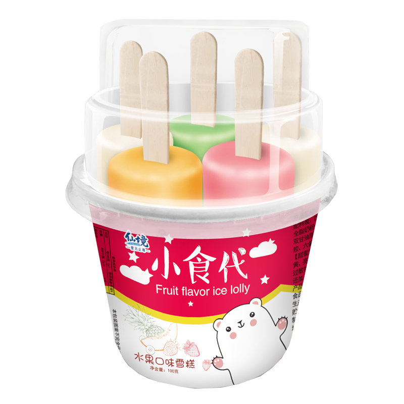 仙境一年级 小食代水果味雪糕100克