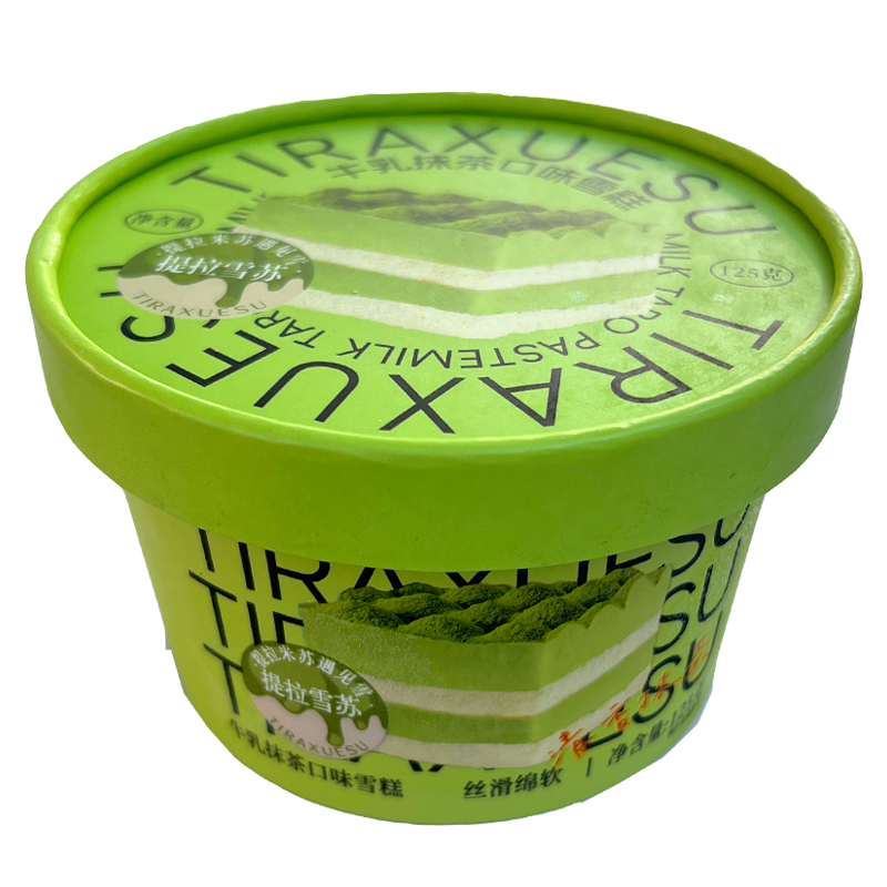 富康 提拉雪苏(牛乳抹茶口味)雪糕125克