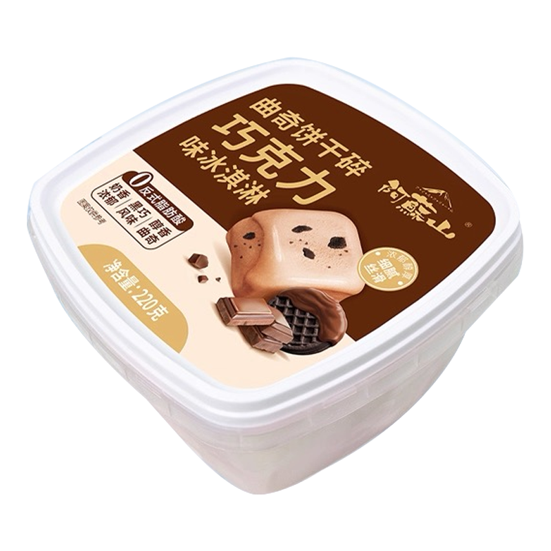 阿蘇山 曲奇饼干碎巧克力味冰淇淋220克