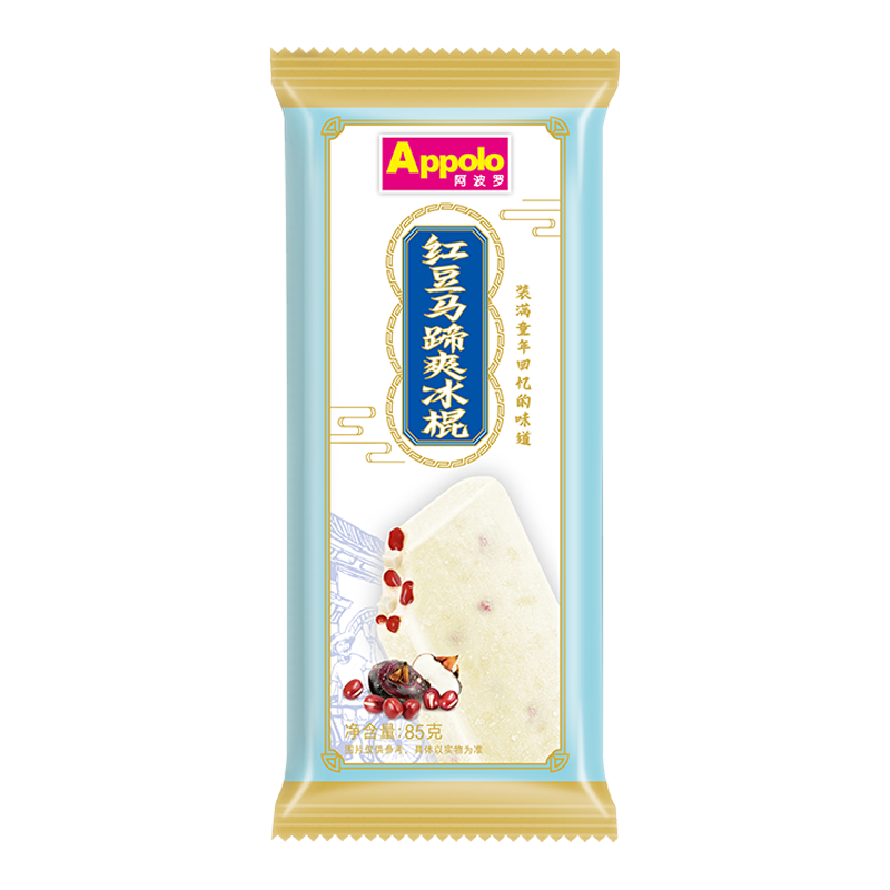 Appolo阿波罗 红豆马蹄爽冰棍85克