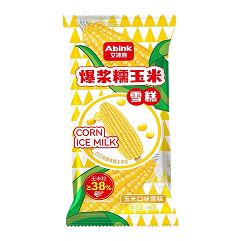 艾冰客 爆浆糯玉米(玉米口味)雪糕68克
