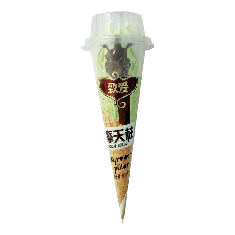 光明致爱 擎天柱(蜜瓜味)冰淇淋100克