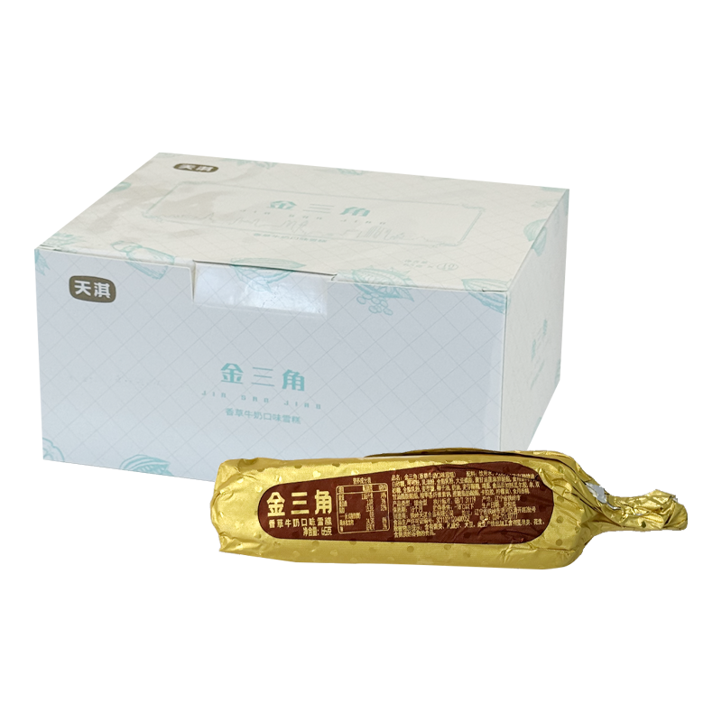 【4元】天淇 金三角(香草牛奶口味)雪糕65克*10支
