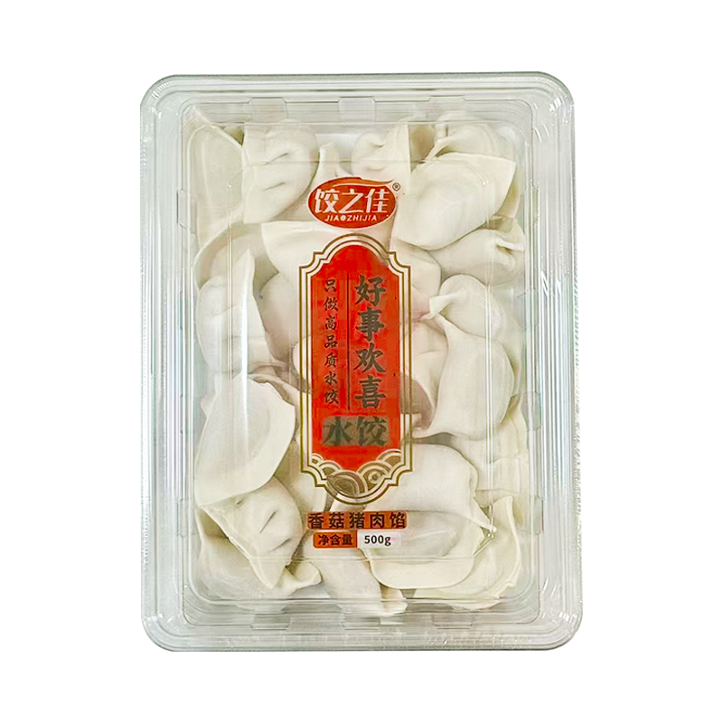 【20元】饺之佳 好事欢喜(香菇猪肉馅)水饺500克*1盒