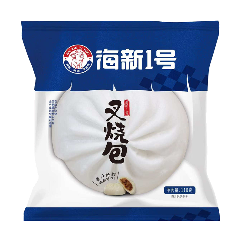 【4元】海新1号 叉烧包1粒装110克*1个
