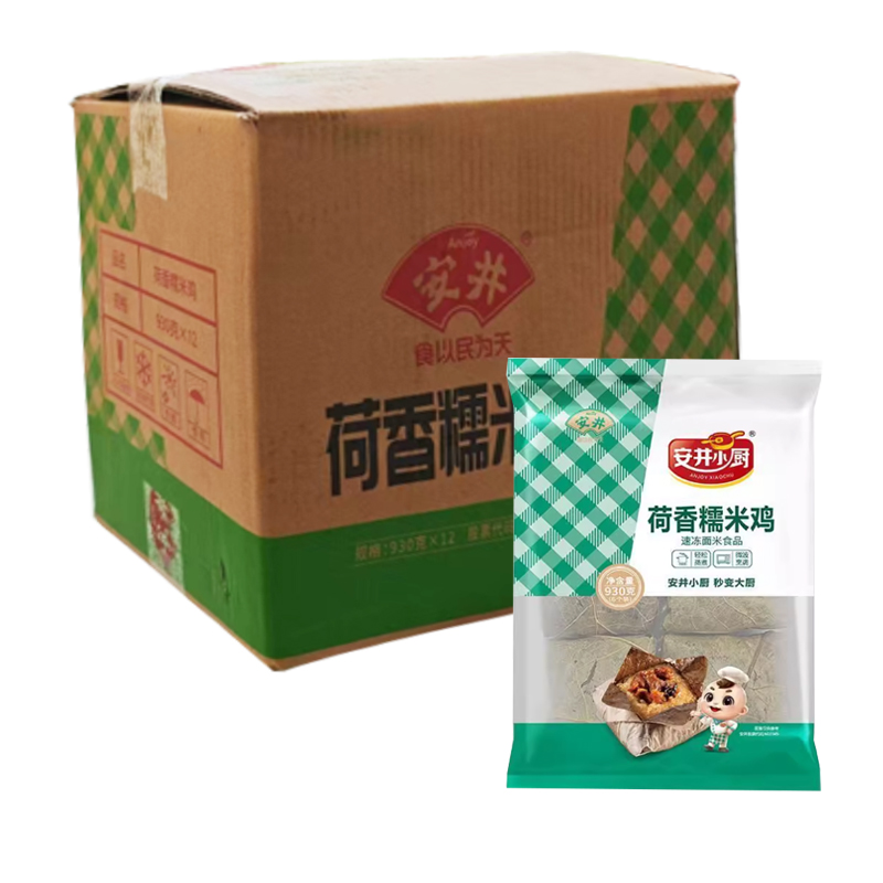 【19元】安井小厨 荷香糯米鸡6个装930克*12包