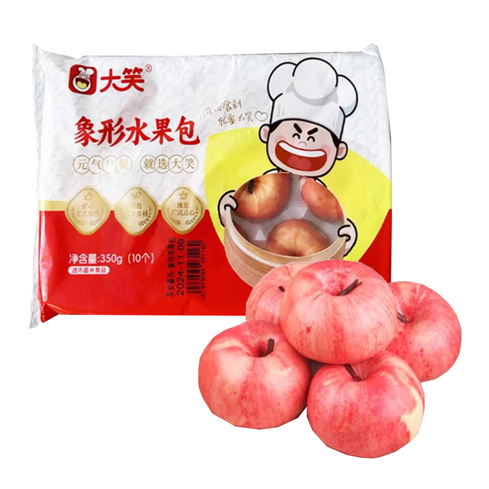 大笑 象形水果包(苹安喜乐)苹果包10个装350克