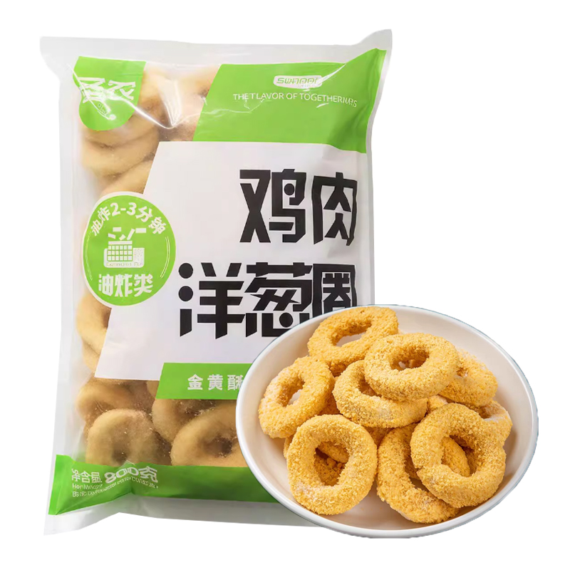 圣农 鸡肉洋葱圈800克
