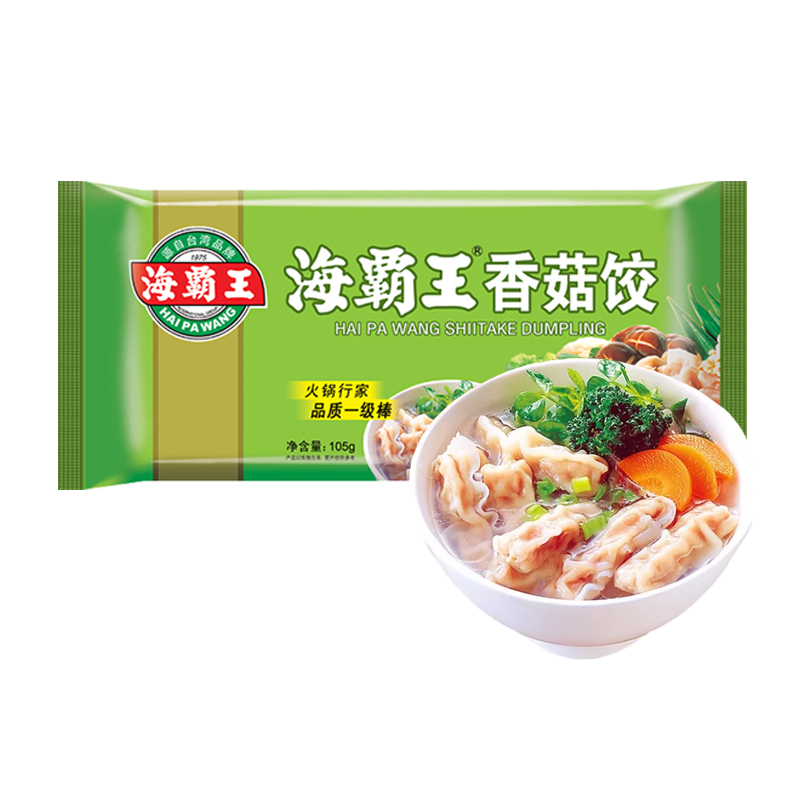 海霸王 香菇风味饺105克