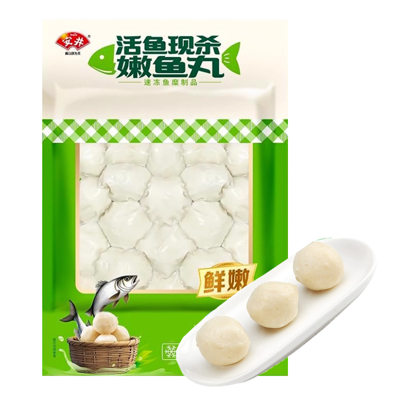 安井 嫩鱼丸袋装400克
