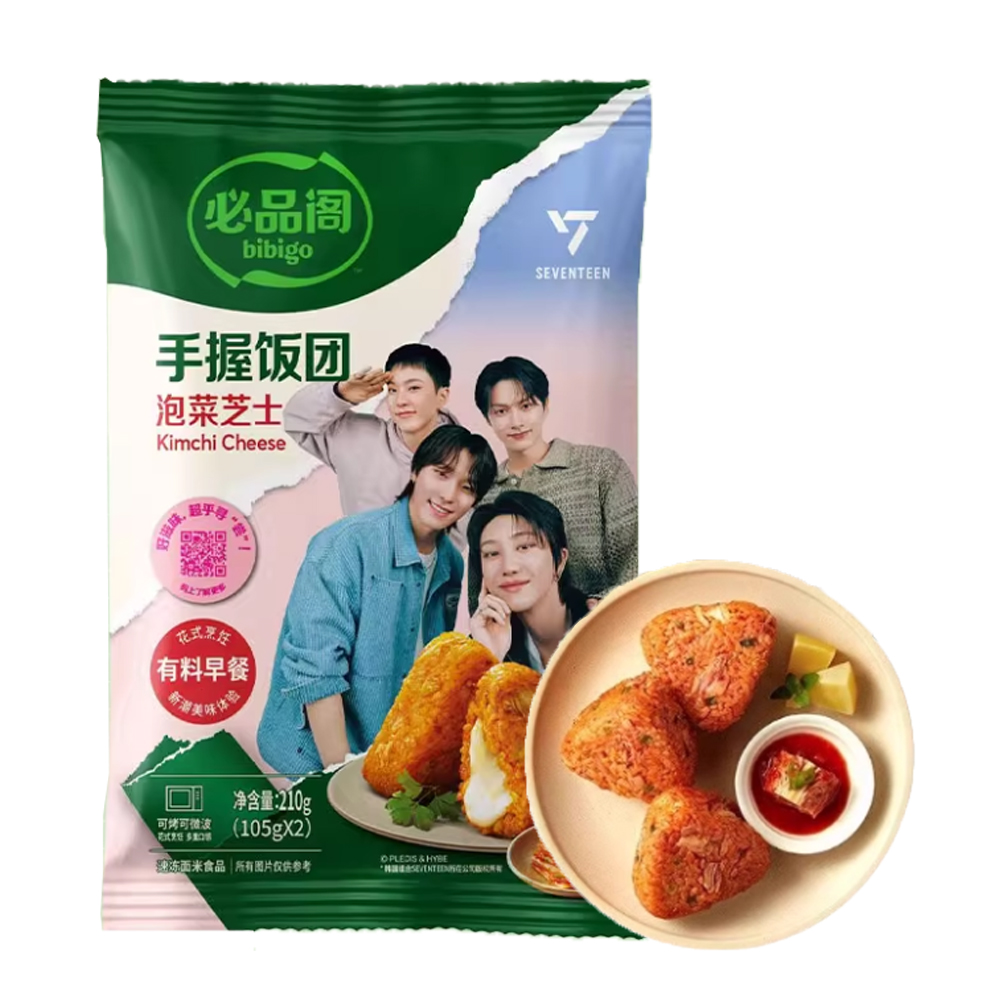  必品阁 泡菜芝士手握饭团210克