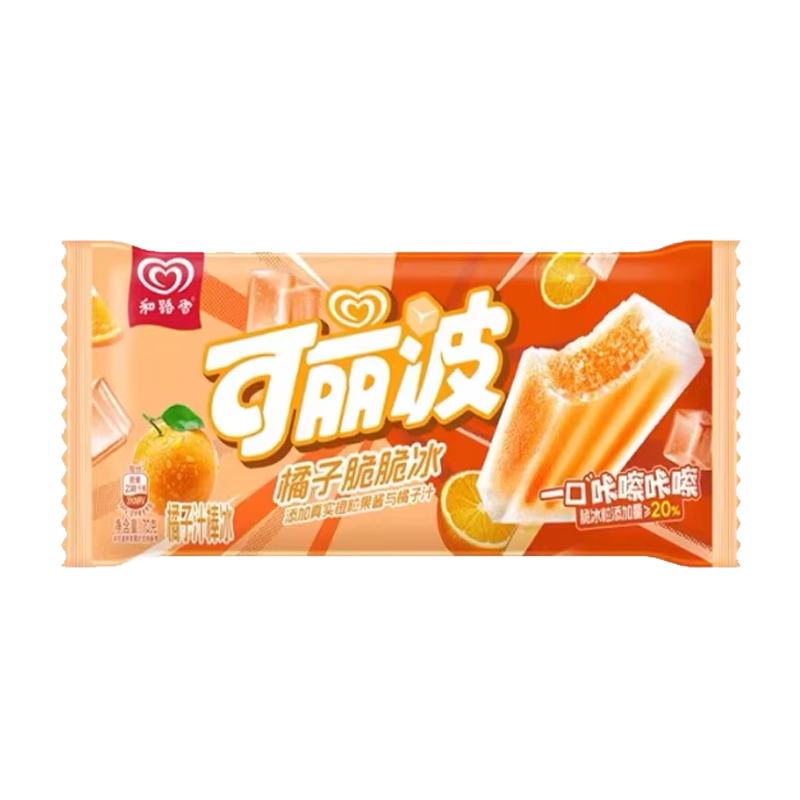 和路雪 可丽波橘子汁棒冰70克
