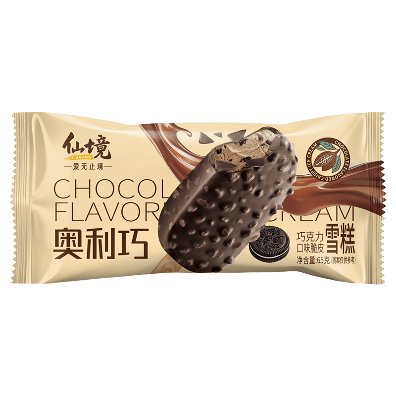仙境 奥利巧(巧克力口味)脆皮雪糕65克