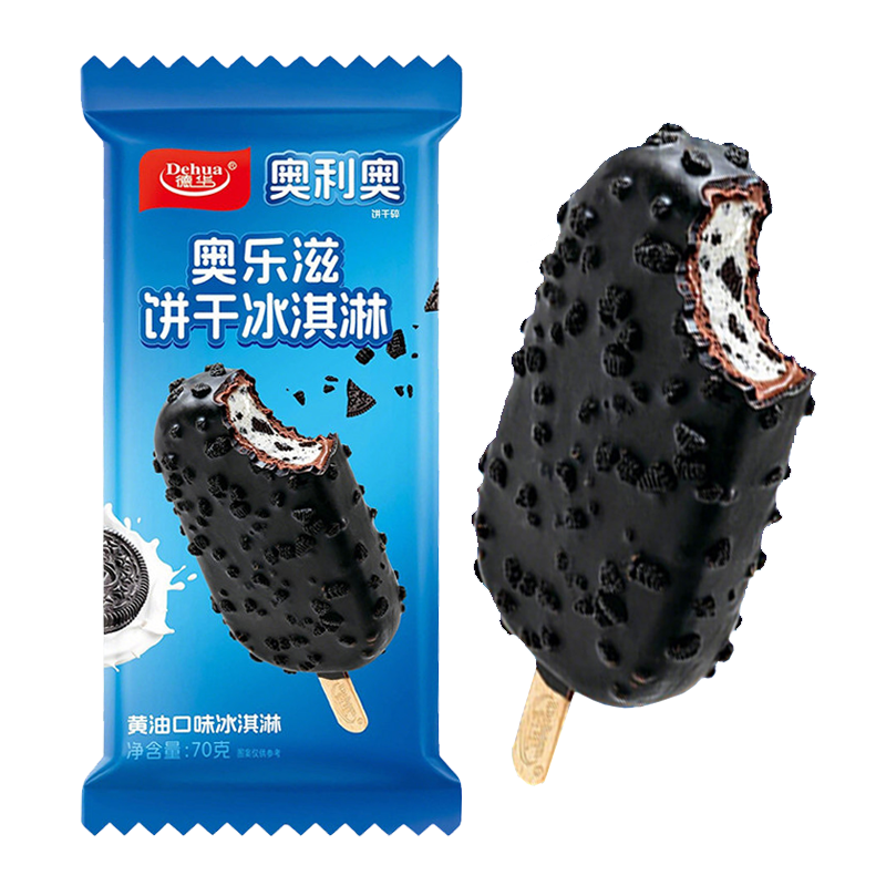 德华×奥利奥 奥乐滋饼干(黄油口味)冰淇淋70克