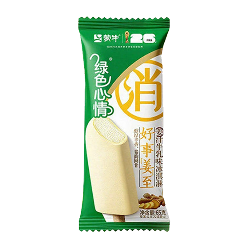 蒙牛绿色心情 姜汁牛乳味冰淇淋65克