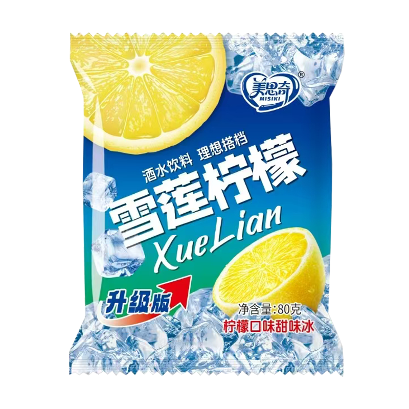 美思奇 雪莲柠檬(柠檬口味)甜味冰80克