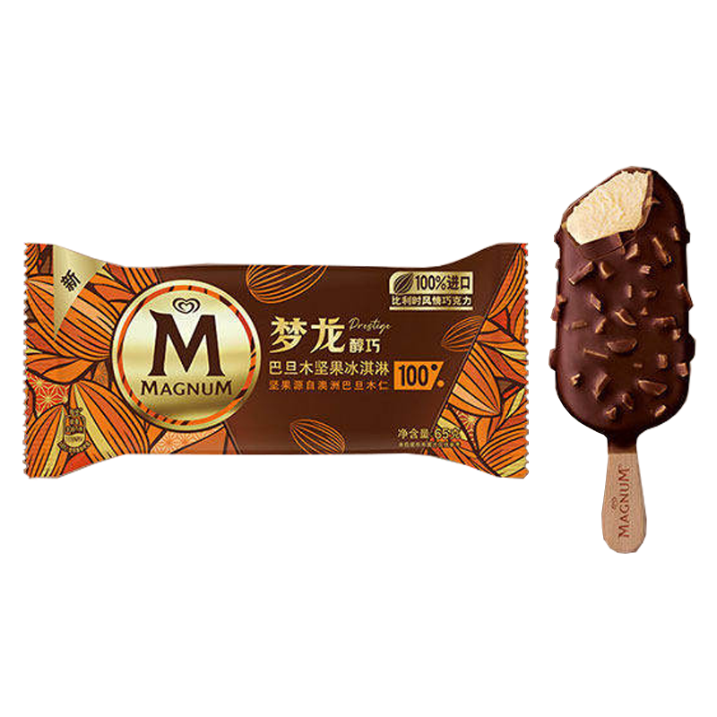 和路雪 梦龙醇巧(巴旦木坚果口味)冰淇淋65克