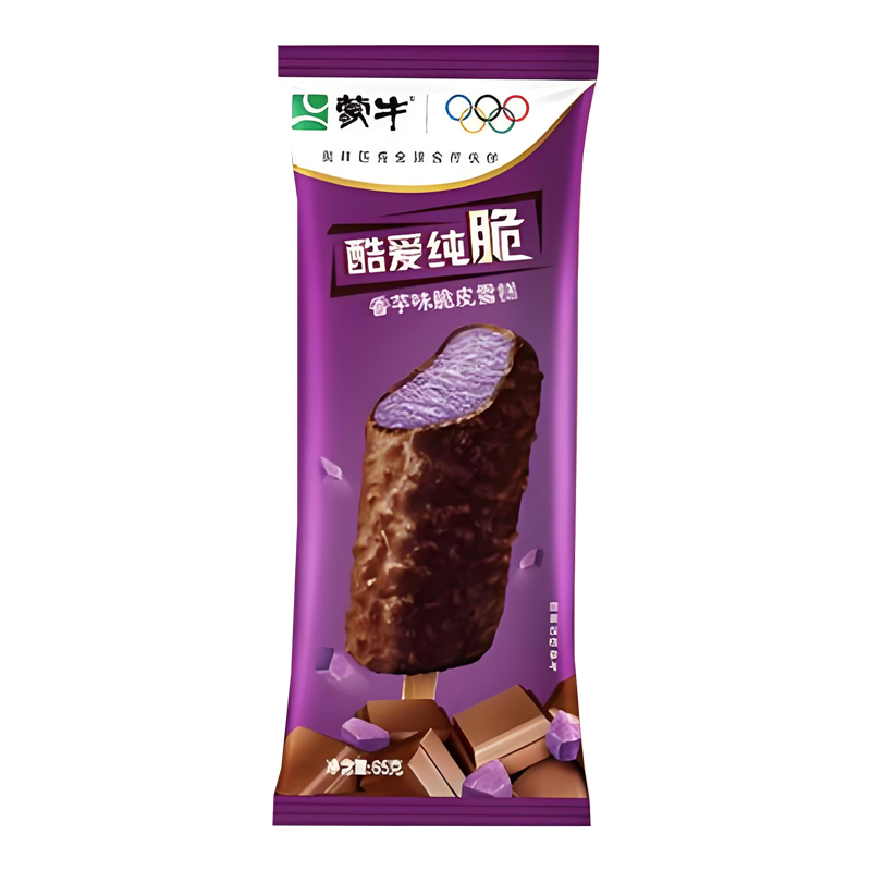 蒙牛 酷爱纯脆(香芋味)脆皮雪糕65克