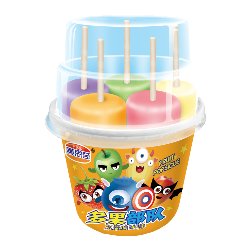 美思奇 多果部队水果味冰棒110克