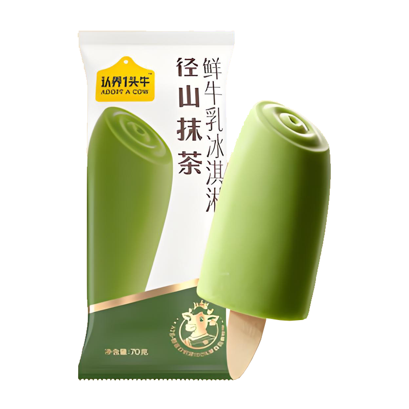 认养1头牛 径山抹茶鲜牛乳冰淇淋70克