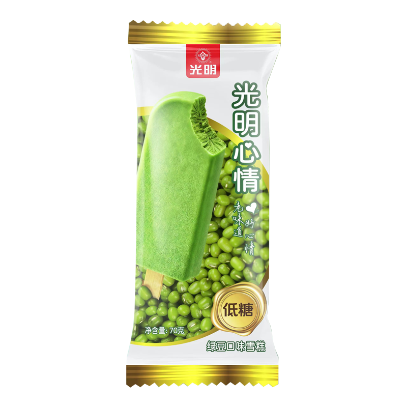 光明 心情(绿豆口味)雪糕70克