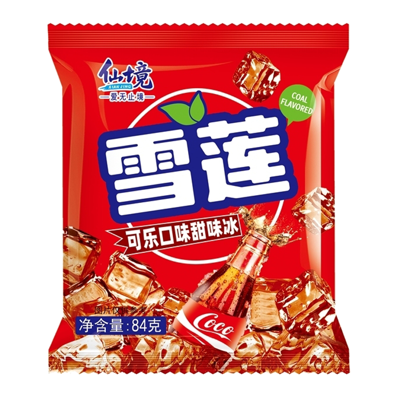 仙境 雪莲(可乐口味)甜味冰80克