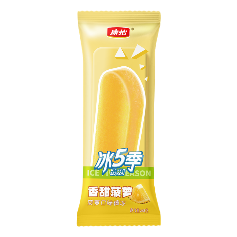 康怡冰5季 香甜菠萝(菠萝口味)棒冰65克
