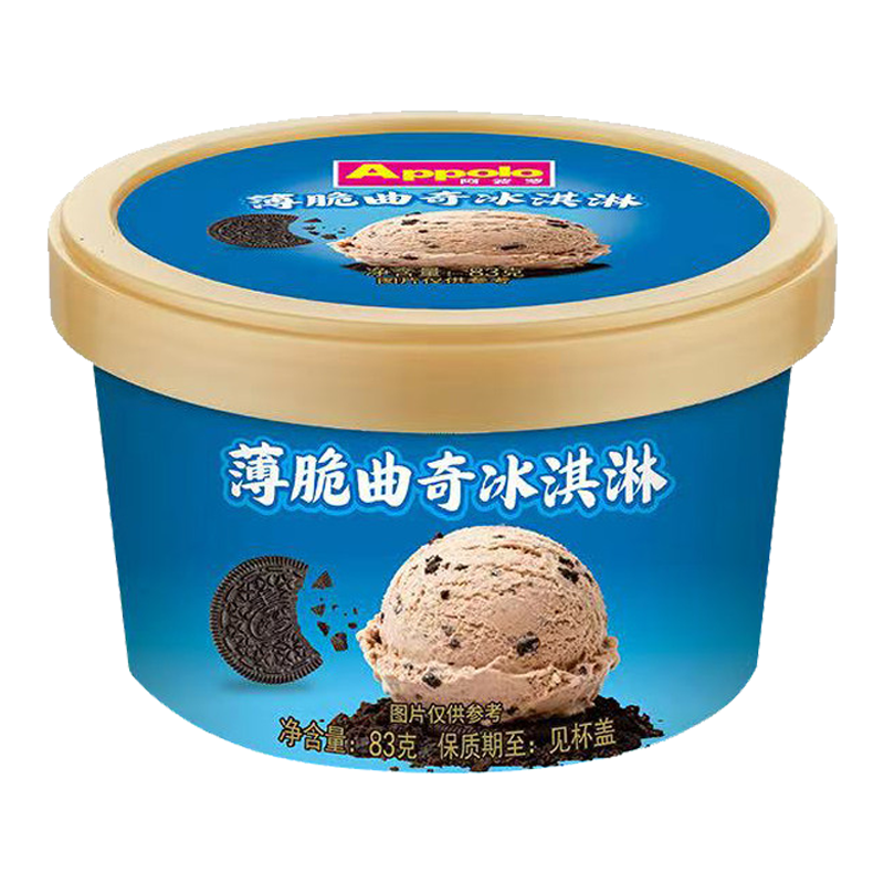 Appolo阿波罗 薄脆曲奇冰淇淋83克