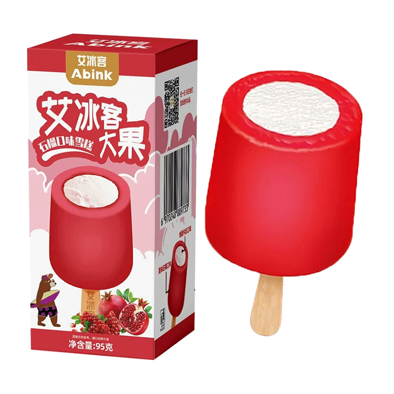 艾冰客 大果(石榴口味)雪糕95克