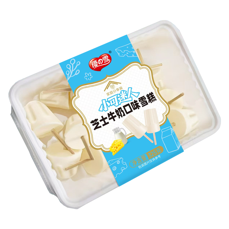 美思奇優の雪 小可迷人(芝士牛奶口味)雪糕325克