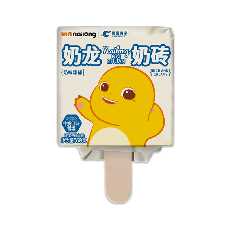 奶龙 奶砖(牛奶口味)雪糕60克