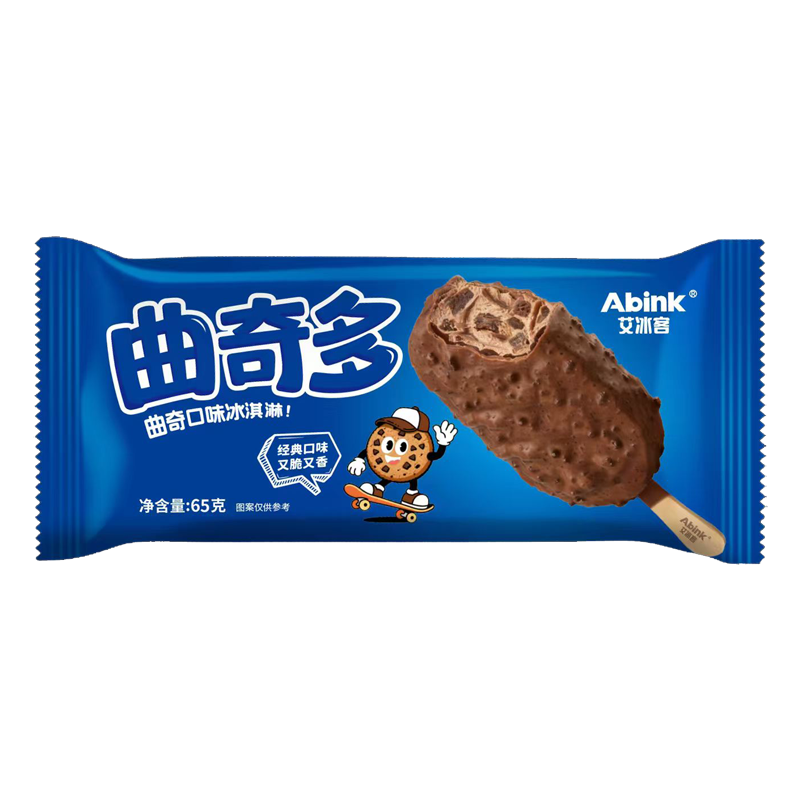 艾冰客 曲奇多(曲奇口味)冰淇淋65克