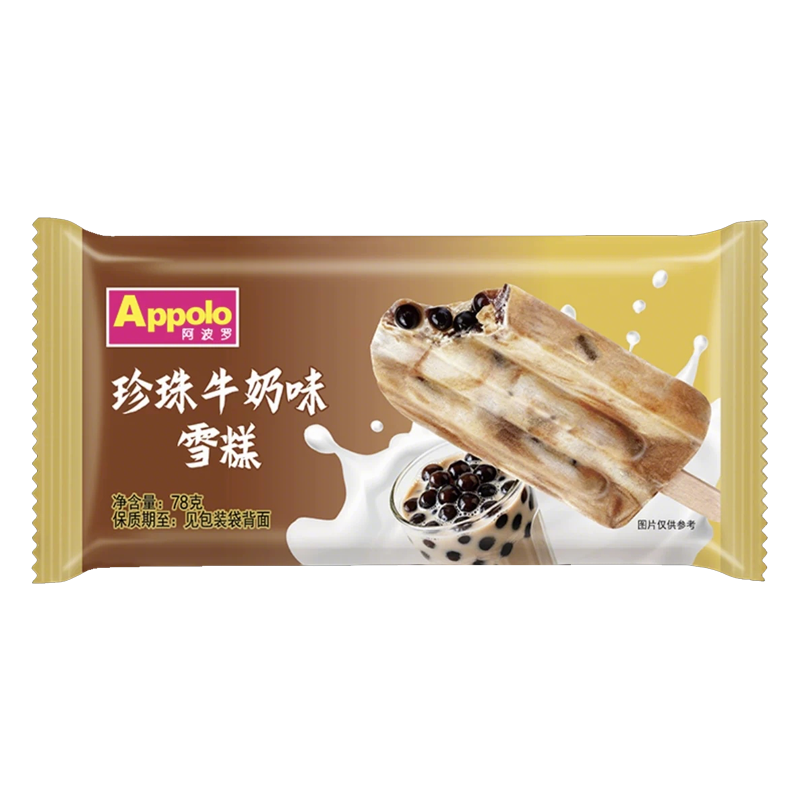 Appolo阿波罗 珍珠牛奶味雪糕78克
