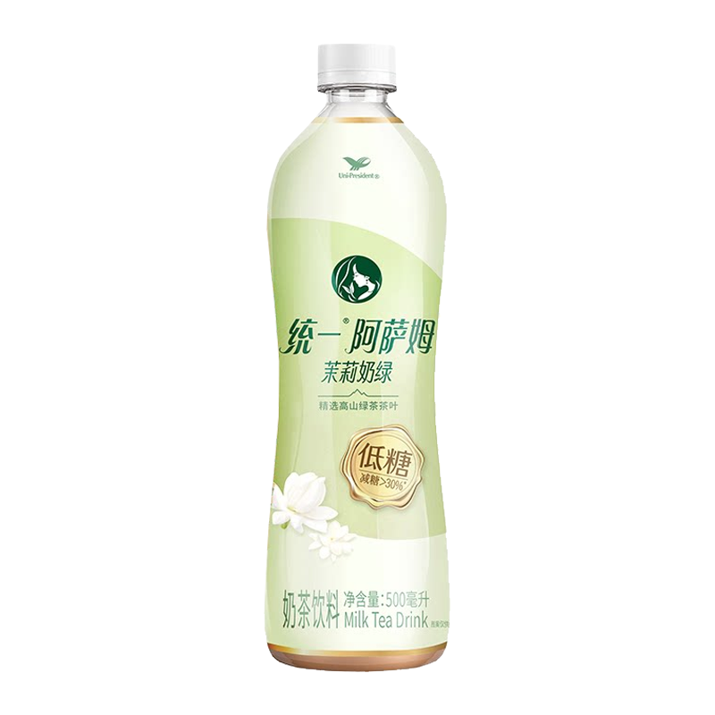 统一 阿萨姆(茉莉奶绿)奶茶饮料500毫升