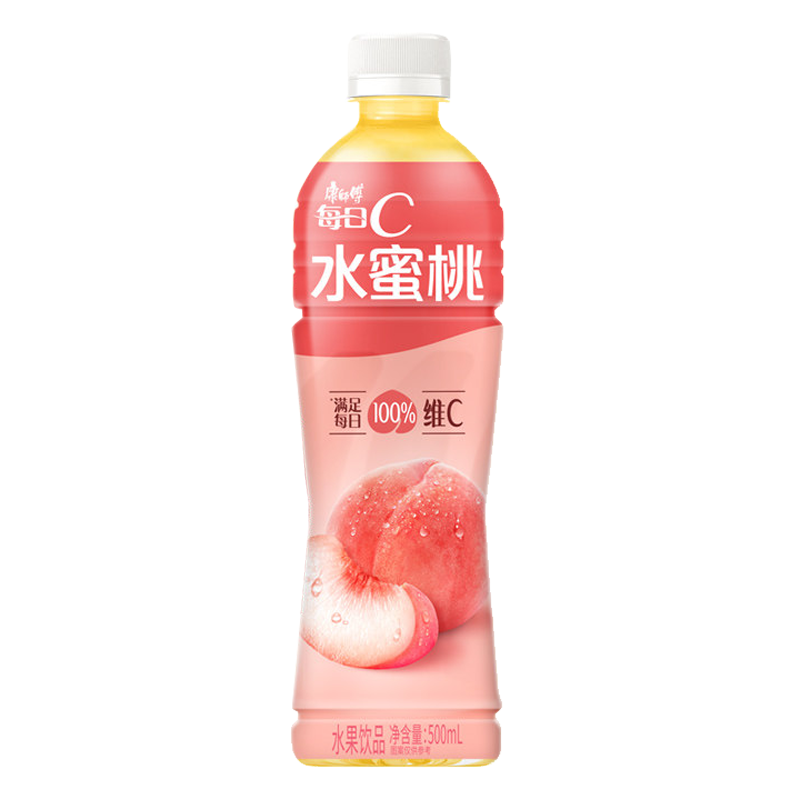 康师傅 每日C水蜜桃水果饮品500毫升