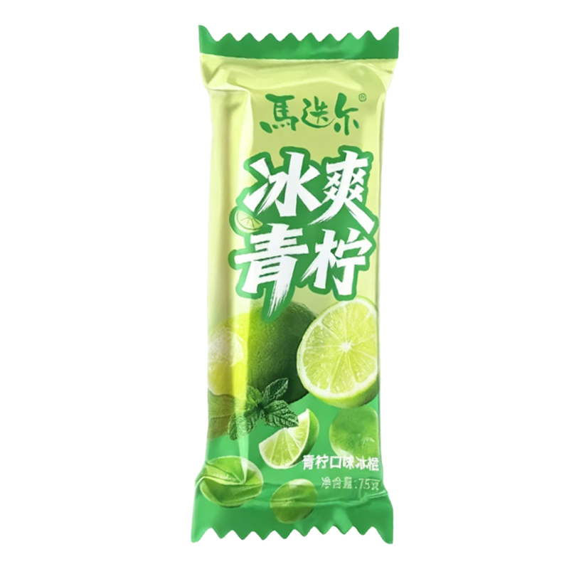 马迭尔 冰爽青柠(青柠口味)冰棍75克