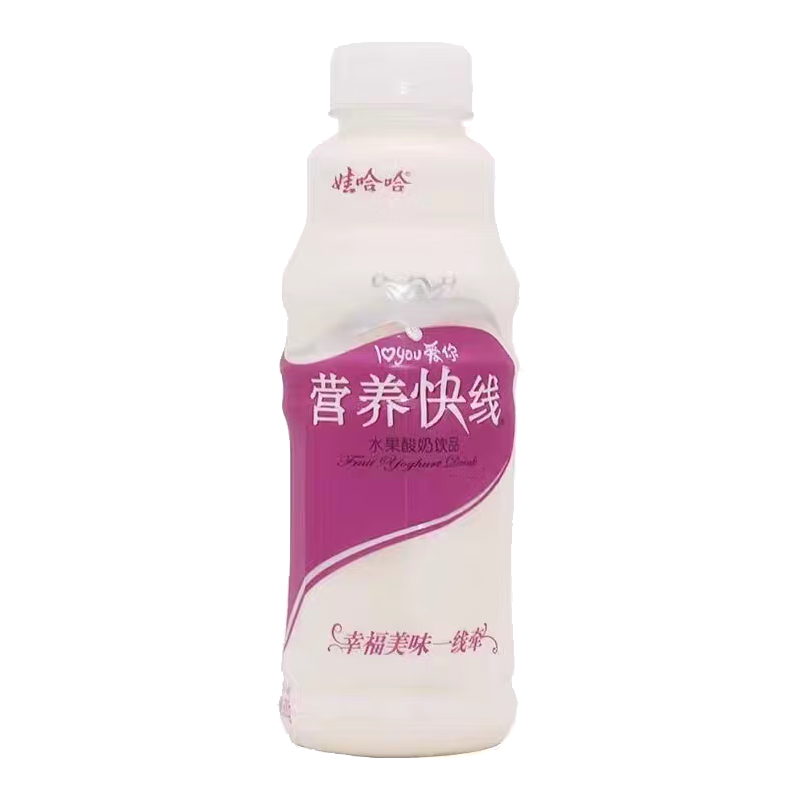 娃哈哈 营养快线(椰子味)水果酸奶饮品500克