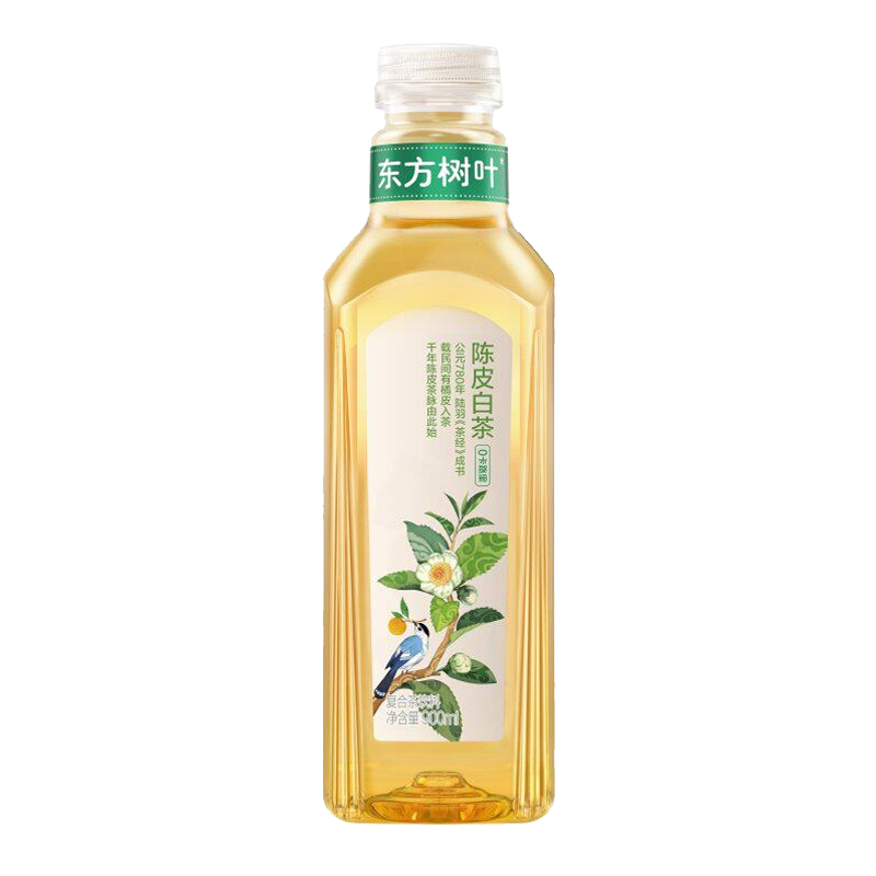 农夫山泉 东方树叶(陈皮白茶)复合茶饮料500毫升