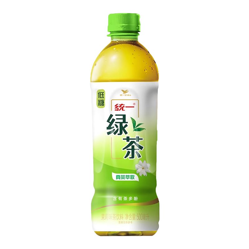 统一 低糖绿茶(茉莉味)茶饮料500毫升