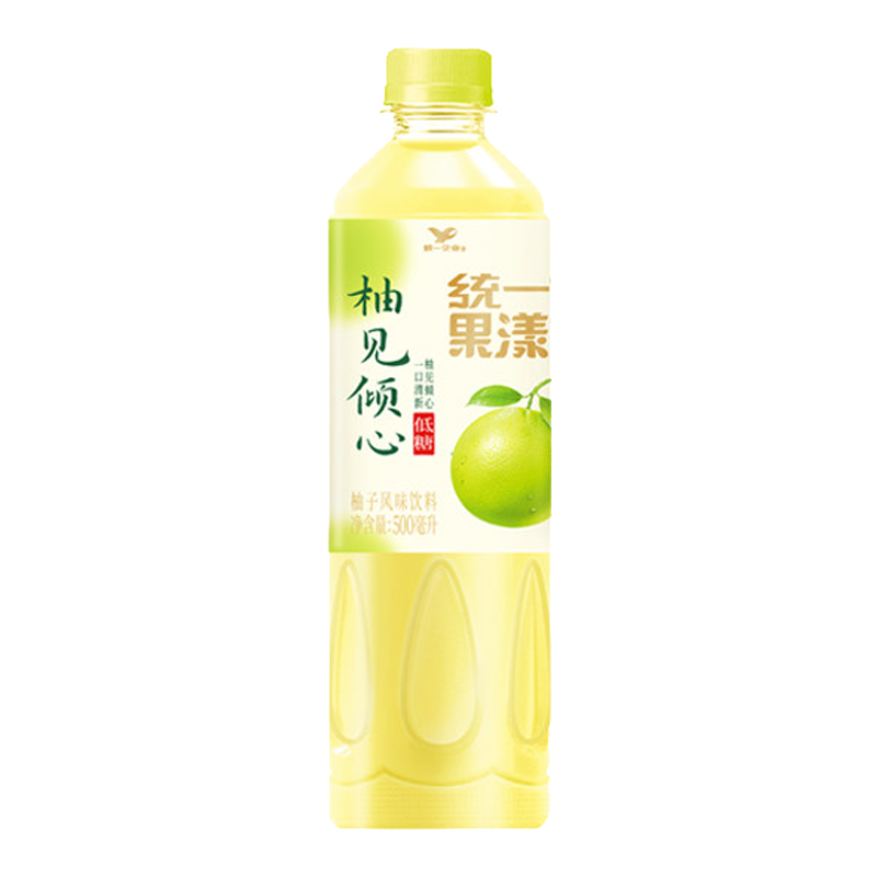 统一 果漾柚见倾心(柚子风味)饮料500毫升