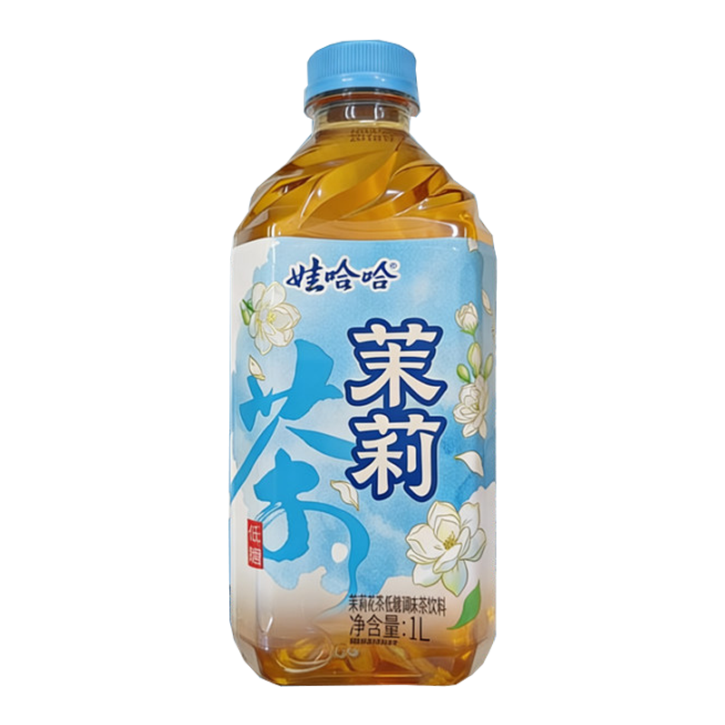 娃哈哈 茉莉(茉莉花茶)低糖调味茶饮料1升