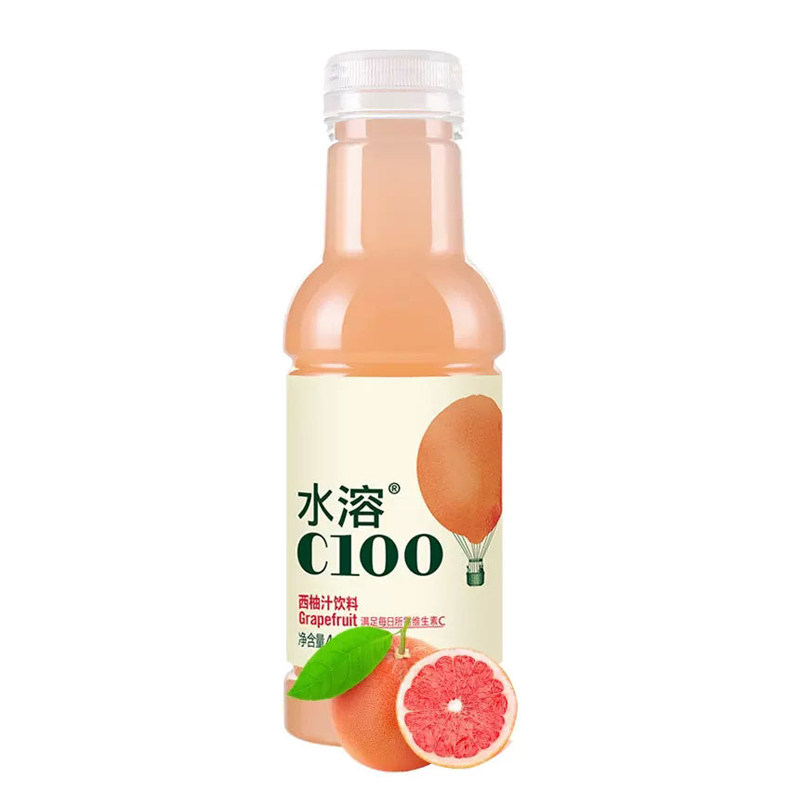 农夫山泉 水溶C100西柚汁饮料445毫升