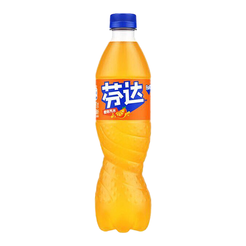 可口可乐 芬达(橙味)汽水500毫升
