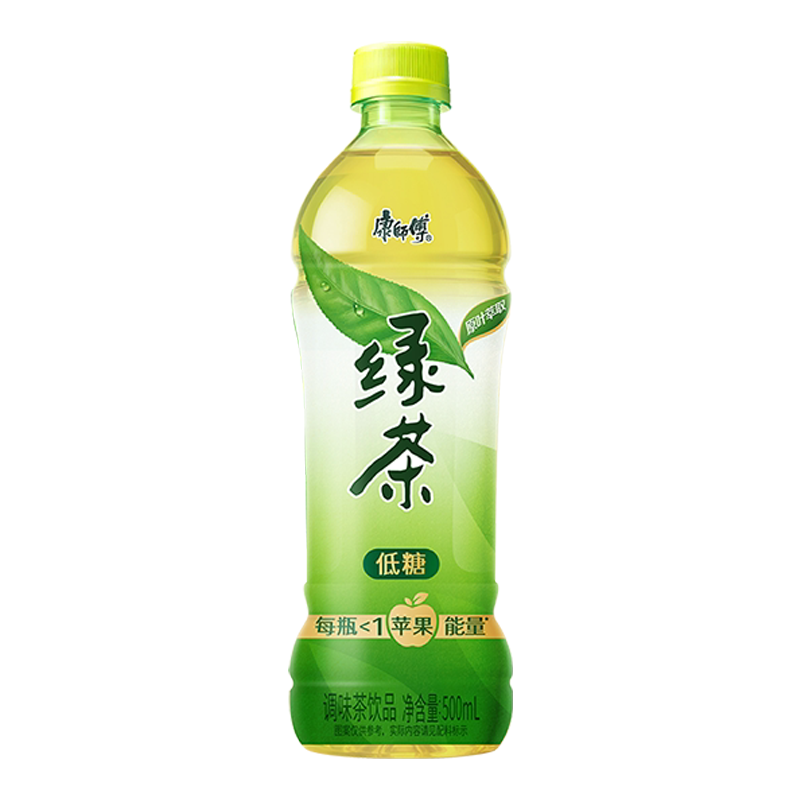 康师傅 低糖绿茶调味茶饮品500毫升